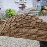 Miroir en bois brut Époque XIX Ème S