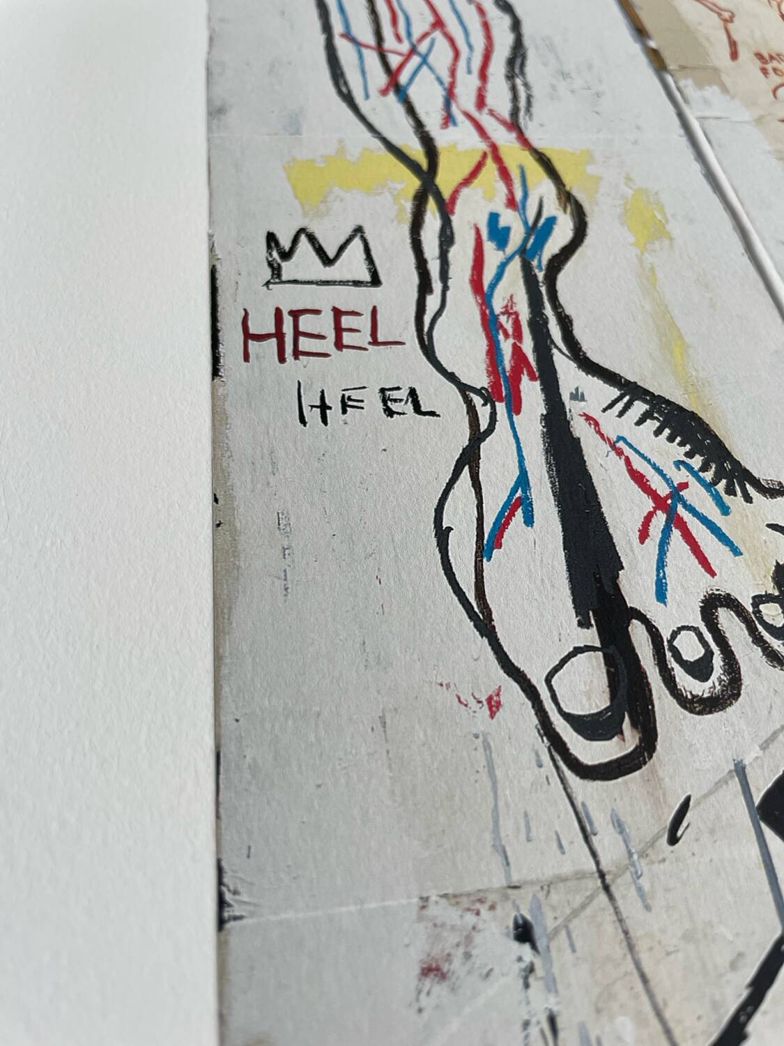 Jean Michel Basquiat (1960-1988), Leonardo da Vinci’s Greates Hits, 1982, Copyright Estate of Jean Michel Basquiat, Licensed by Artestar New York, Printed in UK