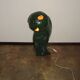 ‘Head’ sculpture lamp, glazed ceramic, vintage, Poland, 20th century