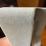 1970 carved stone lamp