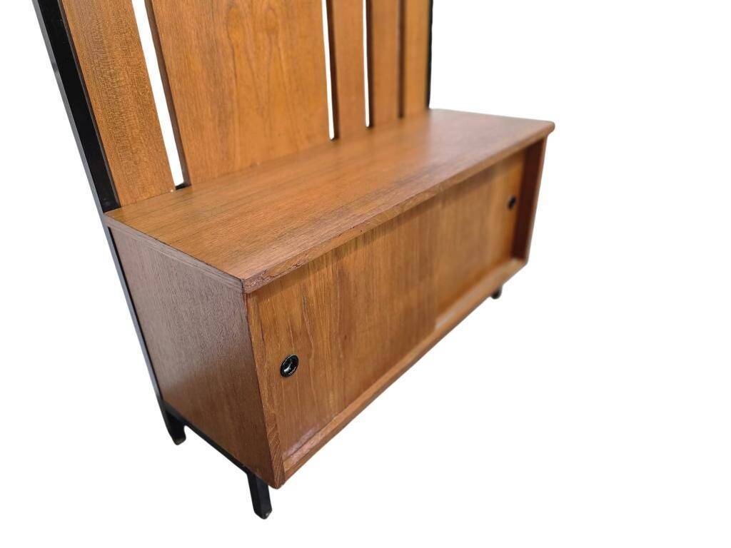 Vintage portemanteau sur pied haut / portemanteau de sol