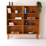 Scandinavian oak bookcase