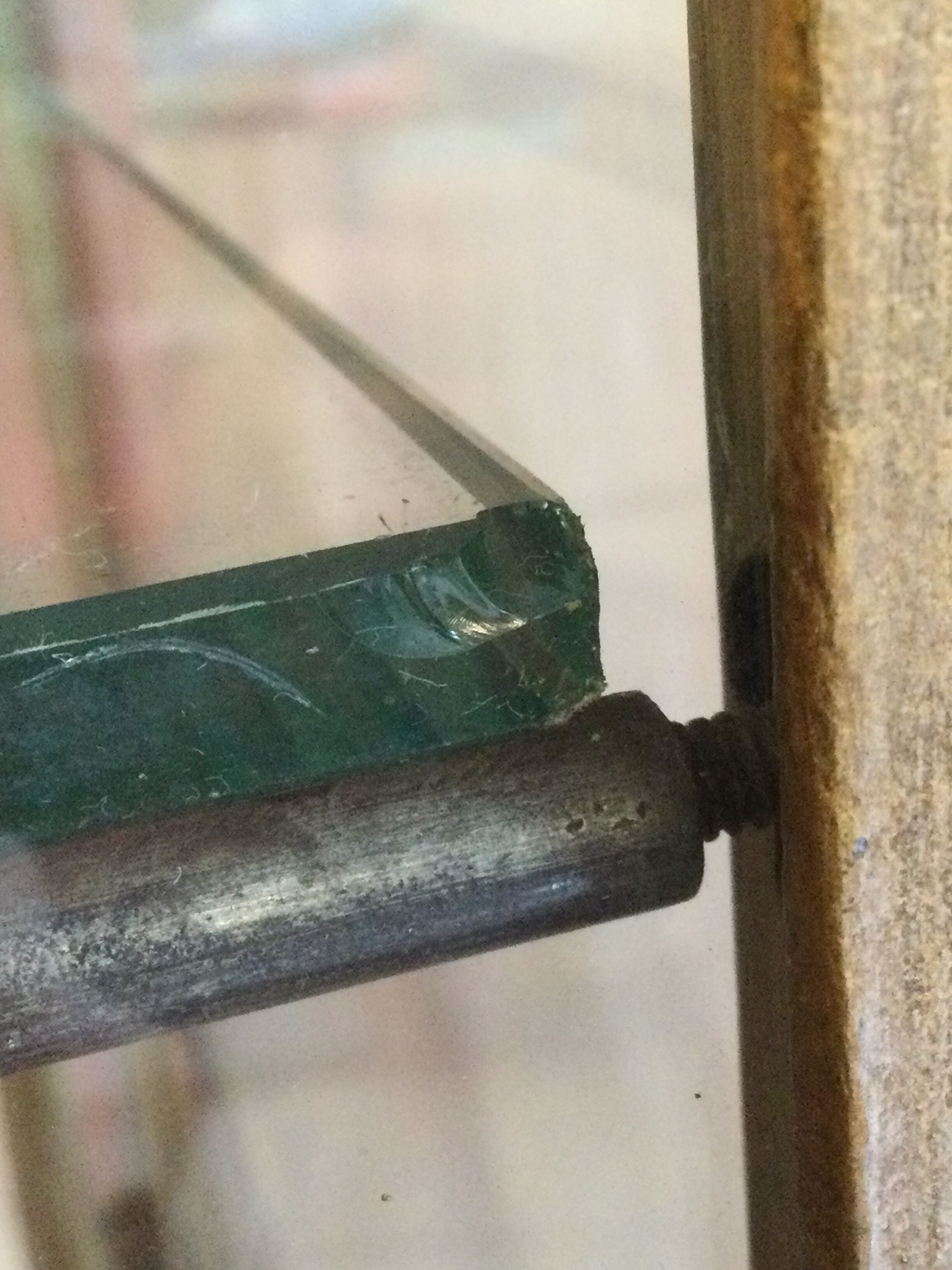 Two-door display case