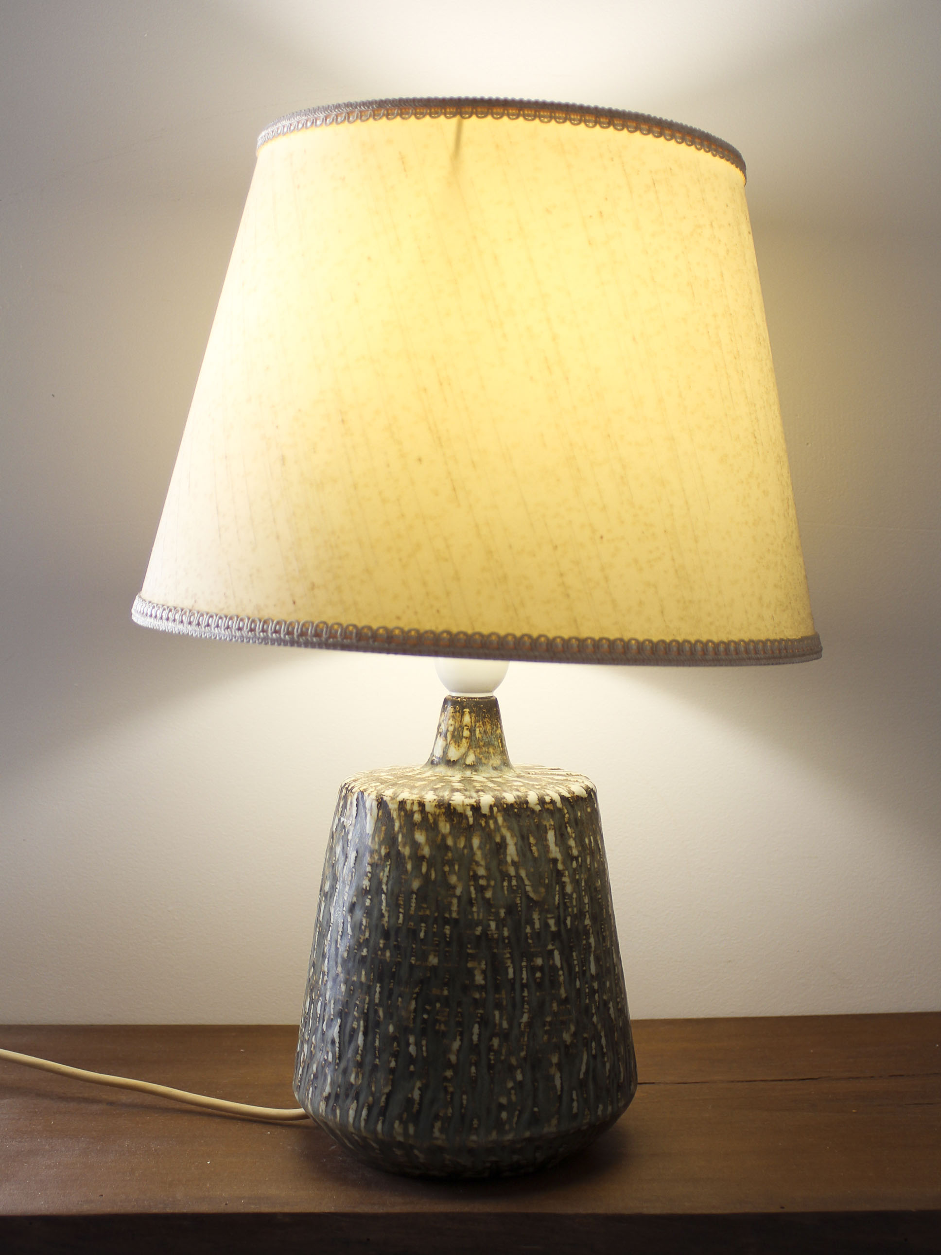 Rubus ceramic lamp stand by Gunnar Nylund for Rörstrand