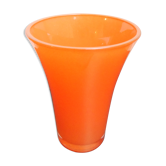 Orange vase vintage