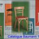 4 baumann chairs 1960 wooden bistro "linoleum"
