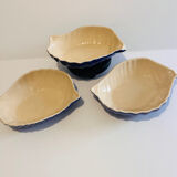 Set of three “Apolia” salad bowl shells