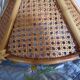 Vintage bamboo pendant lamp