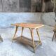 Vintage rattan coffee table