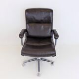 Drabert leather office chair
