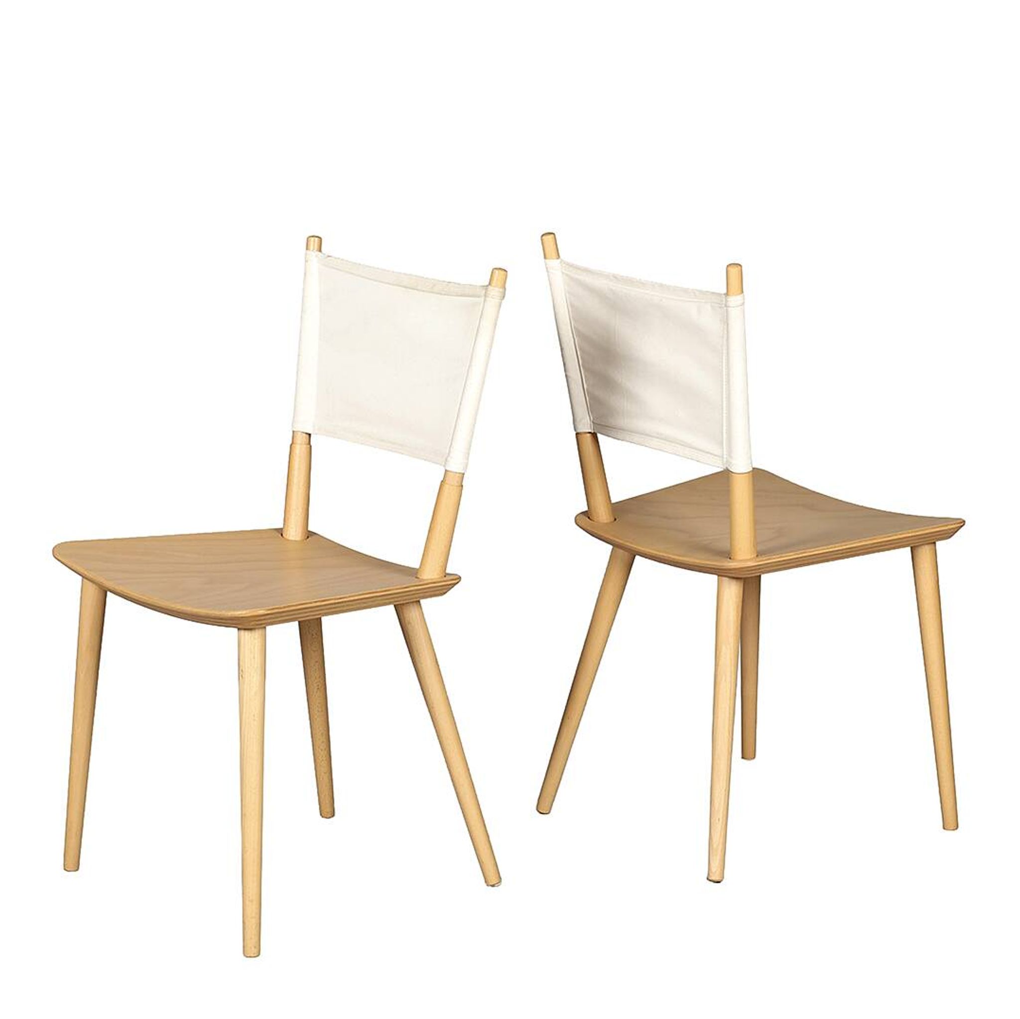 4 chairs by Jorgen Baekmark for Danish FDB Møbler.