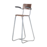 1950s High children chair by Gispen, the Netherlands