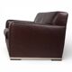 Fauteuil en cuir Apta Imprimatur de B&B Italia Maxalto par Antonio Citterio