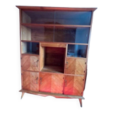 Bookcase display case vintage shelf 1950/60