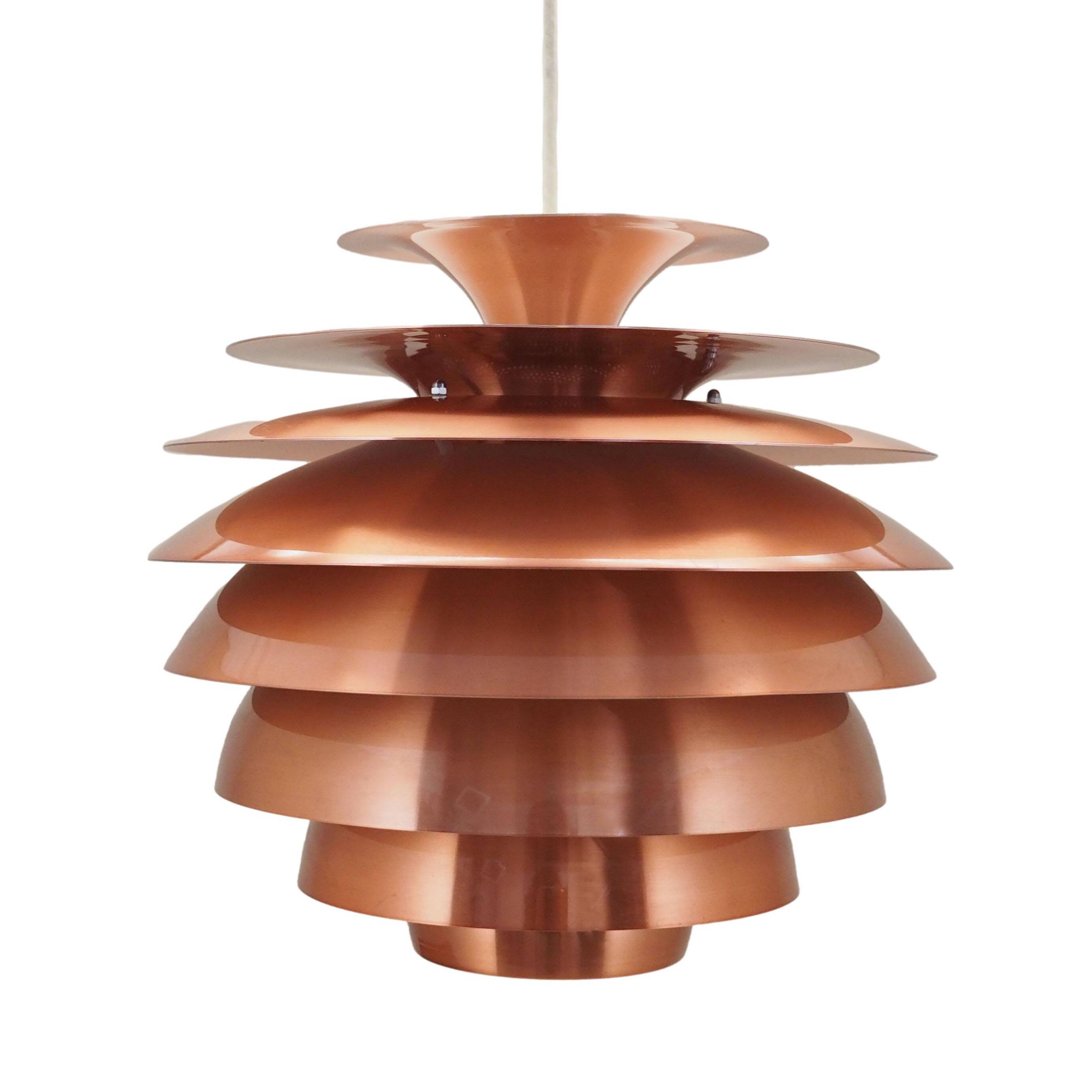 Pendant lamp, Danish design, 1980s, designer: Bent Karlby, manufacture: Lyf