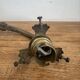 Antique bronze wall light in Louis XVI style - tulip-shaped glass paste flower.