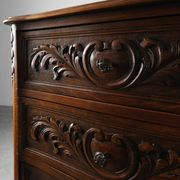 Louis XV Style Oak Chest of Drawers, France