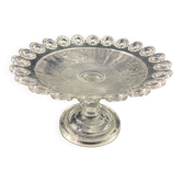 Cup on Vierzon glass pedestal, early 20th century