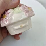 Vintage Ceramic Teapot Tisane Barbotine Apple Apple Tree