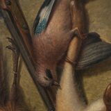 Peinture à l'huile nature morte de chasse