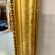 Large Napoleon III mirror with wooden gilded frame, 19th century, 200 cm.