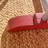 bistro table, wood and aluminium