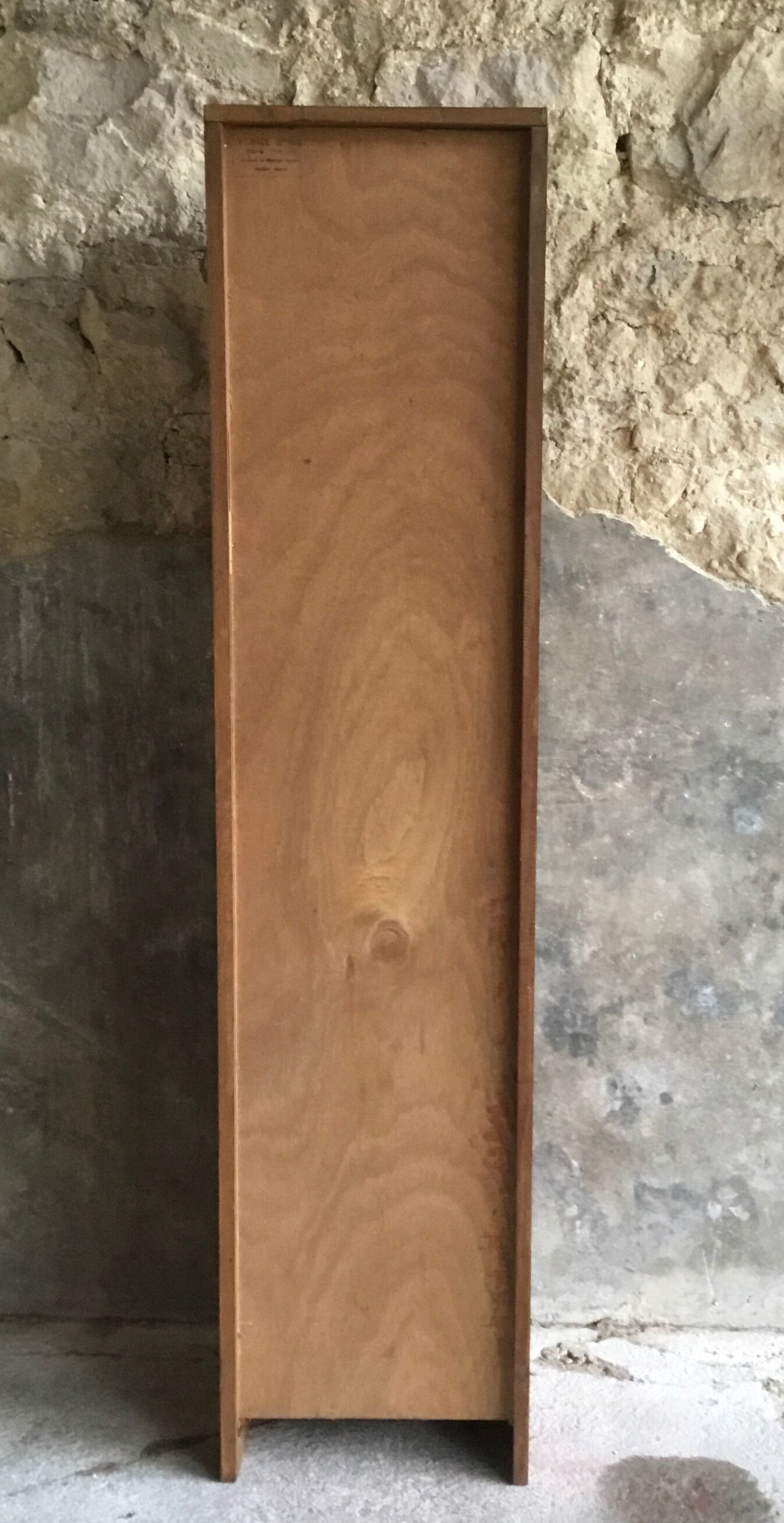 Large Spirol curtain binder - light oak - vintage - 1960