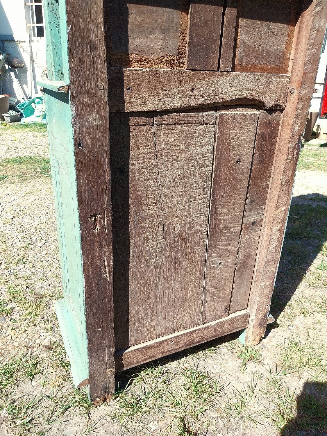 Glass-fronted buffet with 2 bodies