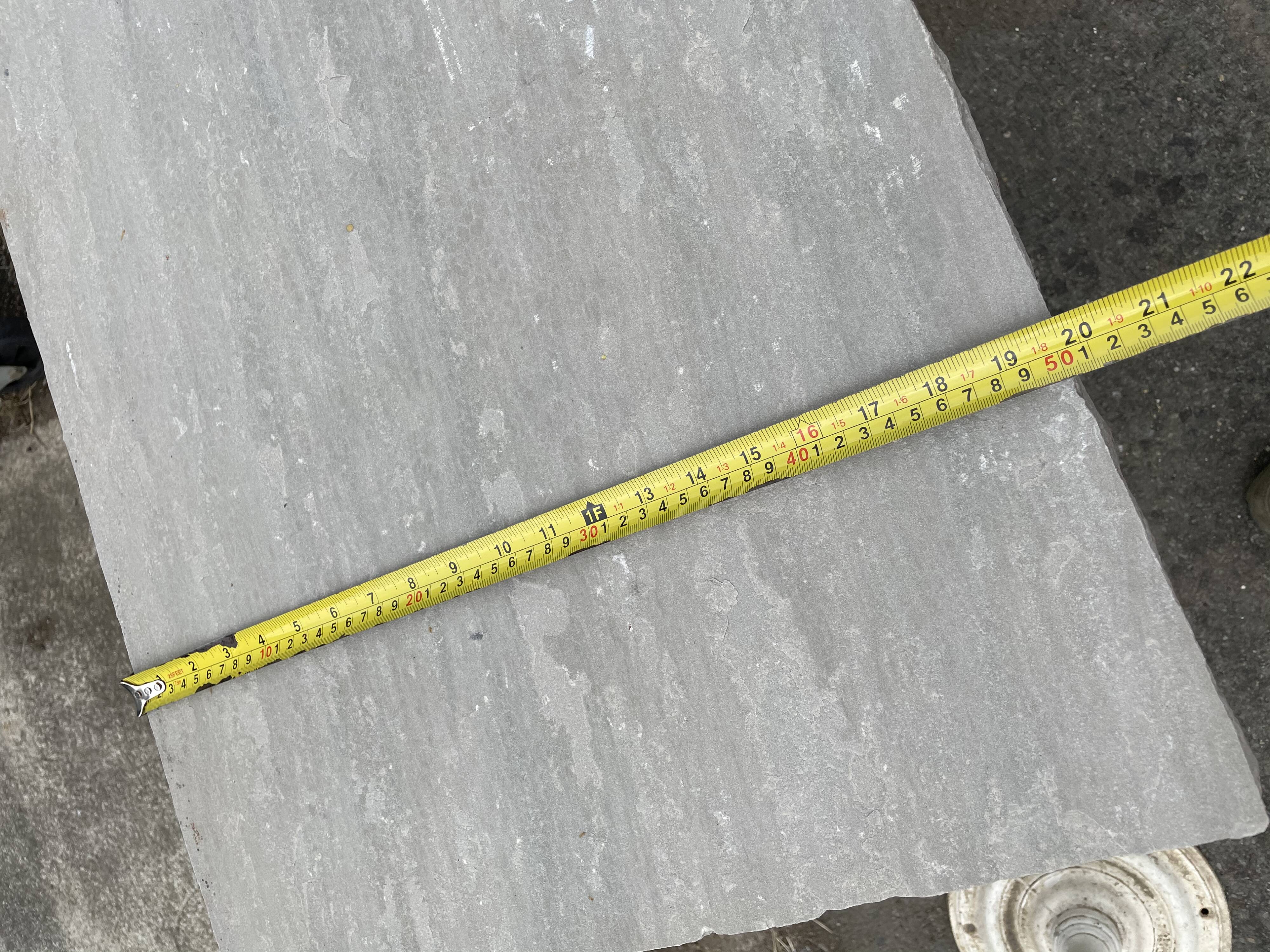 Garden table foot cast iron stone tray