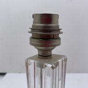 Glass desk lamp foot