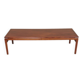 Large Scandinavian teak coffee table Trioh 1960