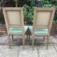 Pair of Louis XVI style chairs