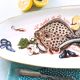 Extra Long, Fish Platter. Rare, Turbot and Skate, Fish Banquet Table Centerpiece.