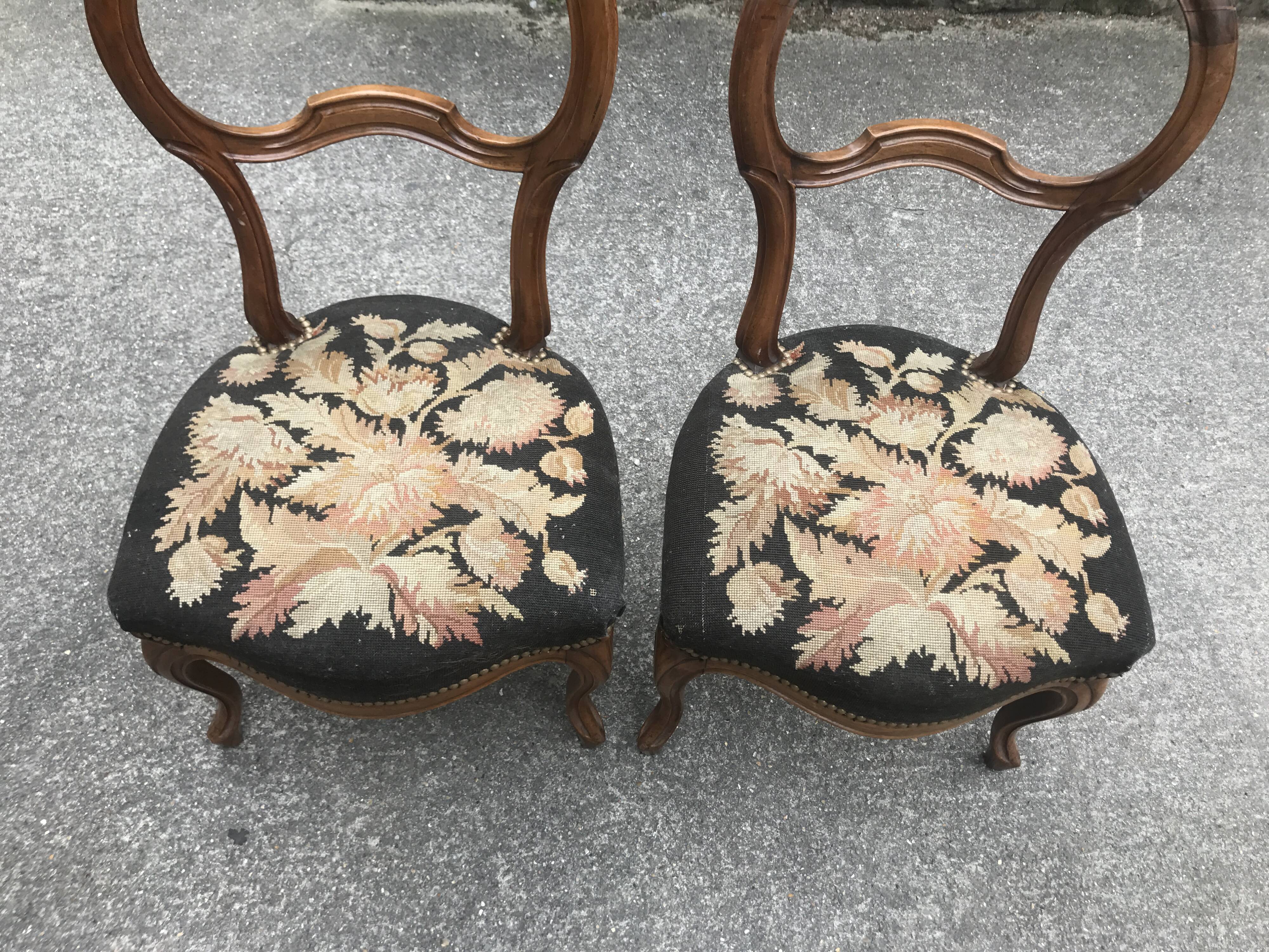 Pair of bedroom chairs