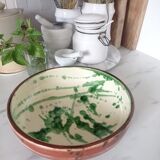 Glazed terracotta bowl