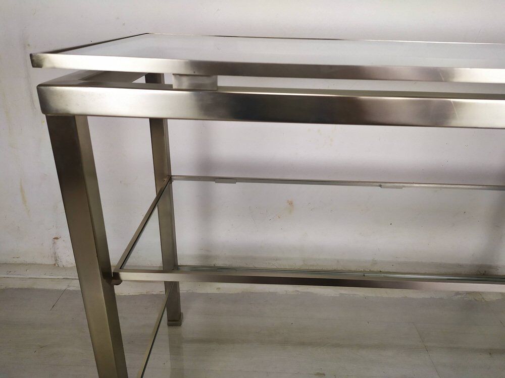 Console table by Guy Lefevre for Maison Jansen, 1970s