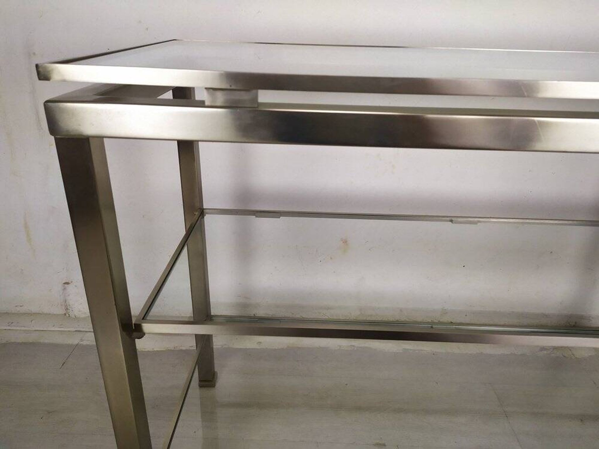 Table console par Guy Lefevre pour Maison Jansen, 1970s