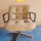 Set of 4 Charles Pollock style armchairs for Knoll