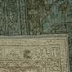 Hand-knotted anatolian antique 1970s 246 cm x 349 cm blue wool carpet