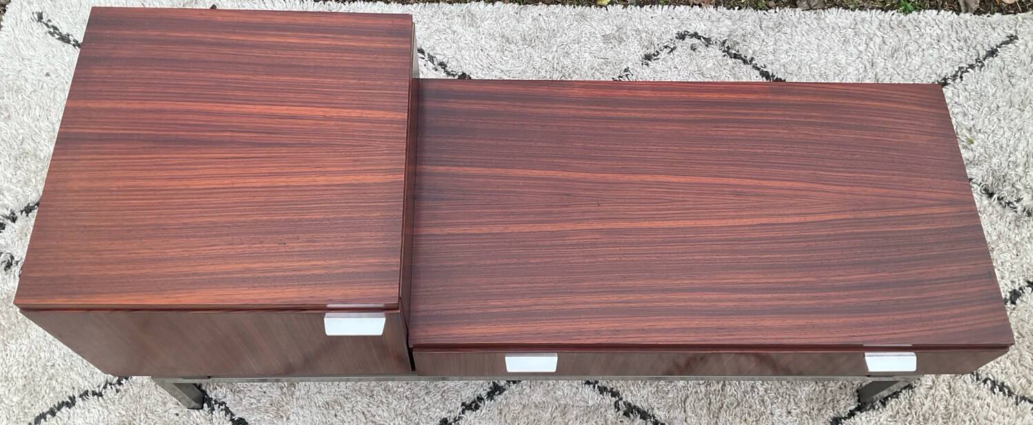 Vintage TV unit in rosewood from the 60s-70s.