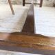 Table de ferme campagne noyer massif XL 250cm