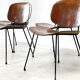 Mid century italian dining chairs 1960s
