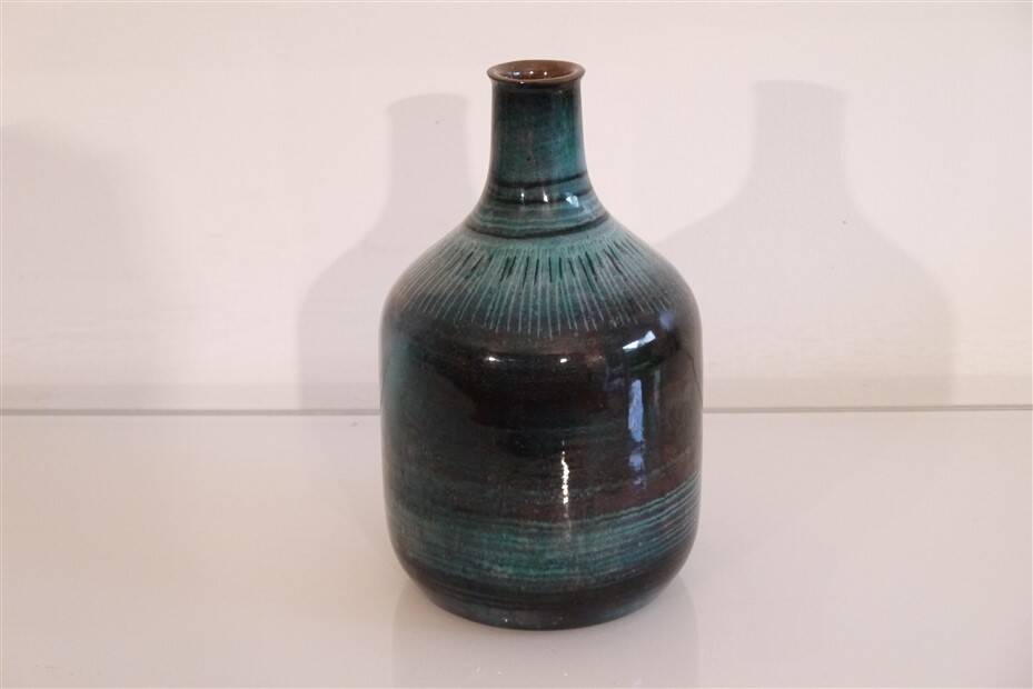 Glazed ceramic vase by Daniel Chaponet