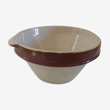 Salad bowl / large bowl / jatte in Vintage stoneware