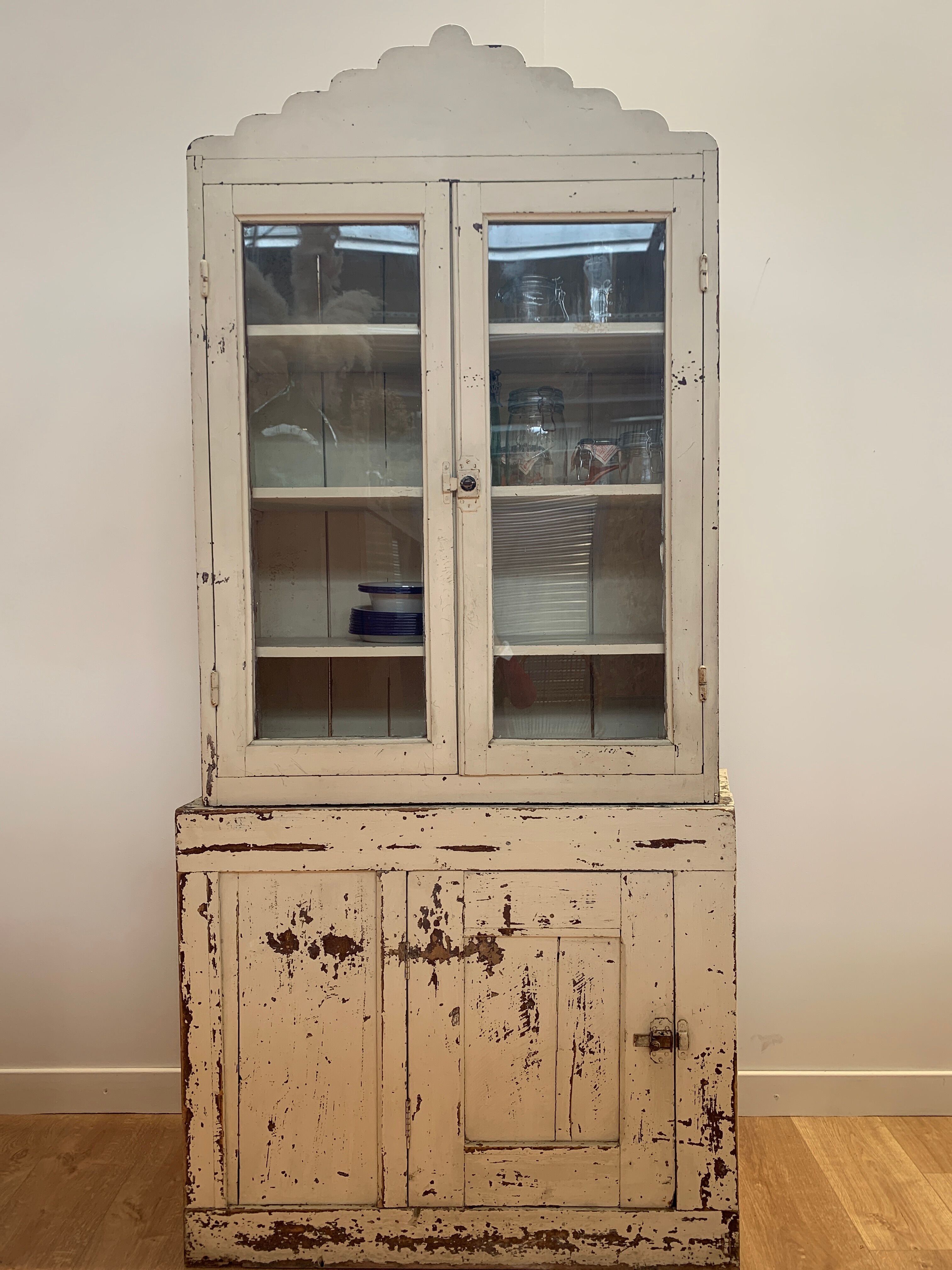 Two-body patinated buffet