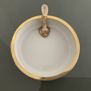 Cendrier en porcelaine de Limoges
