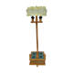 Floor lamp by Guillerme et Chambron, edition Votre maison