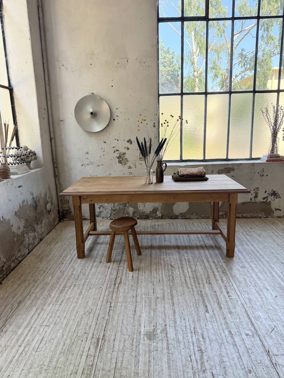 190 cm pine farmhouse table