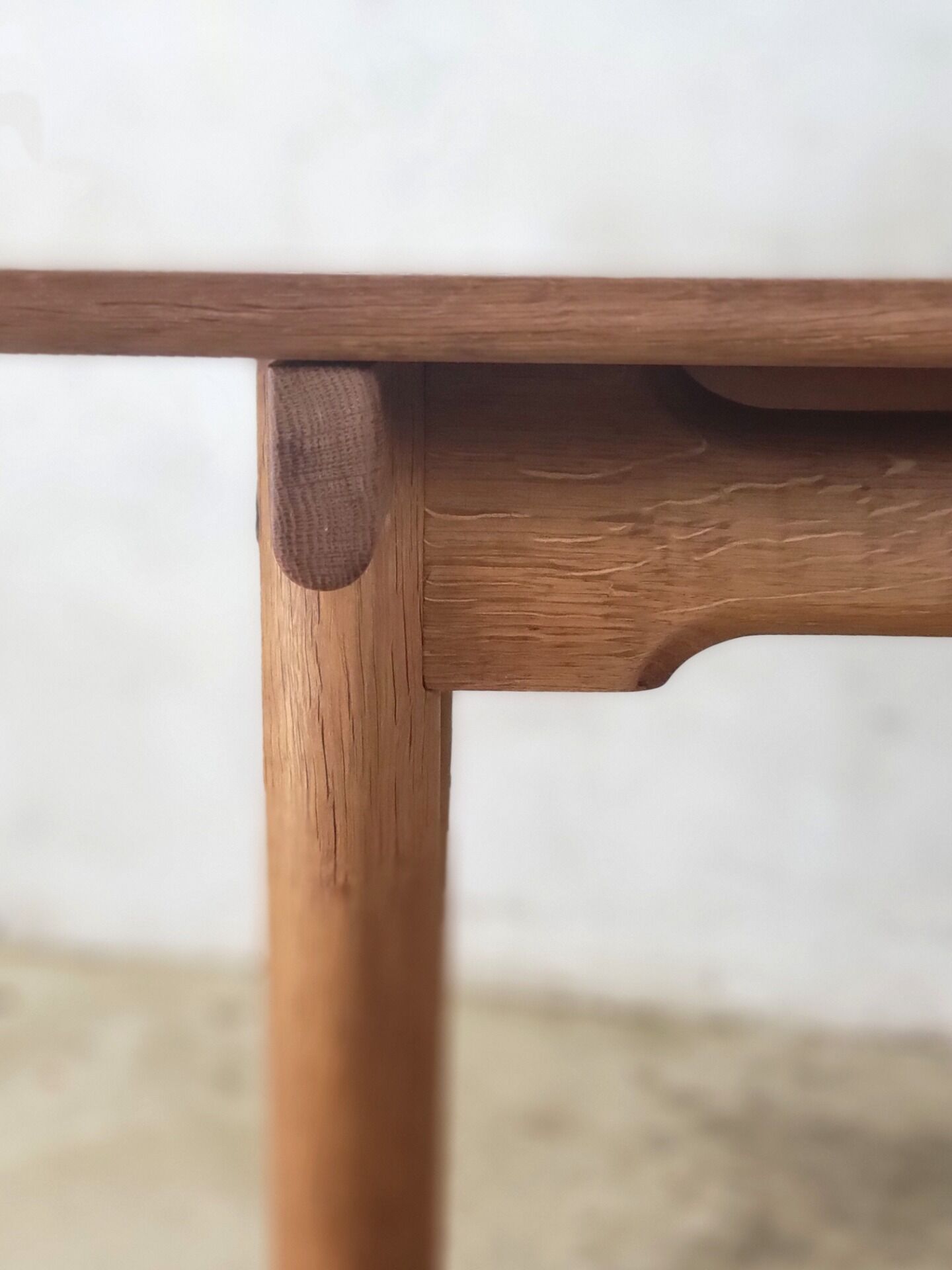Hans J. Wegner AT327 dining table for Andreas Tuck, Denmark 1965