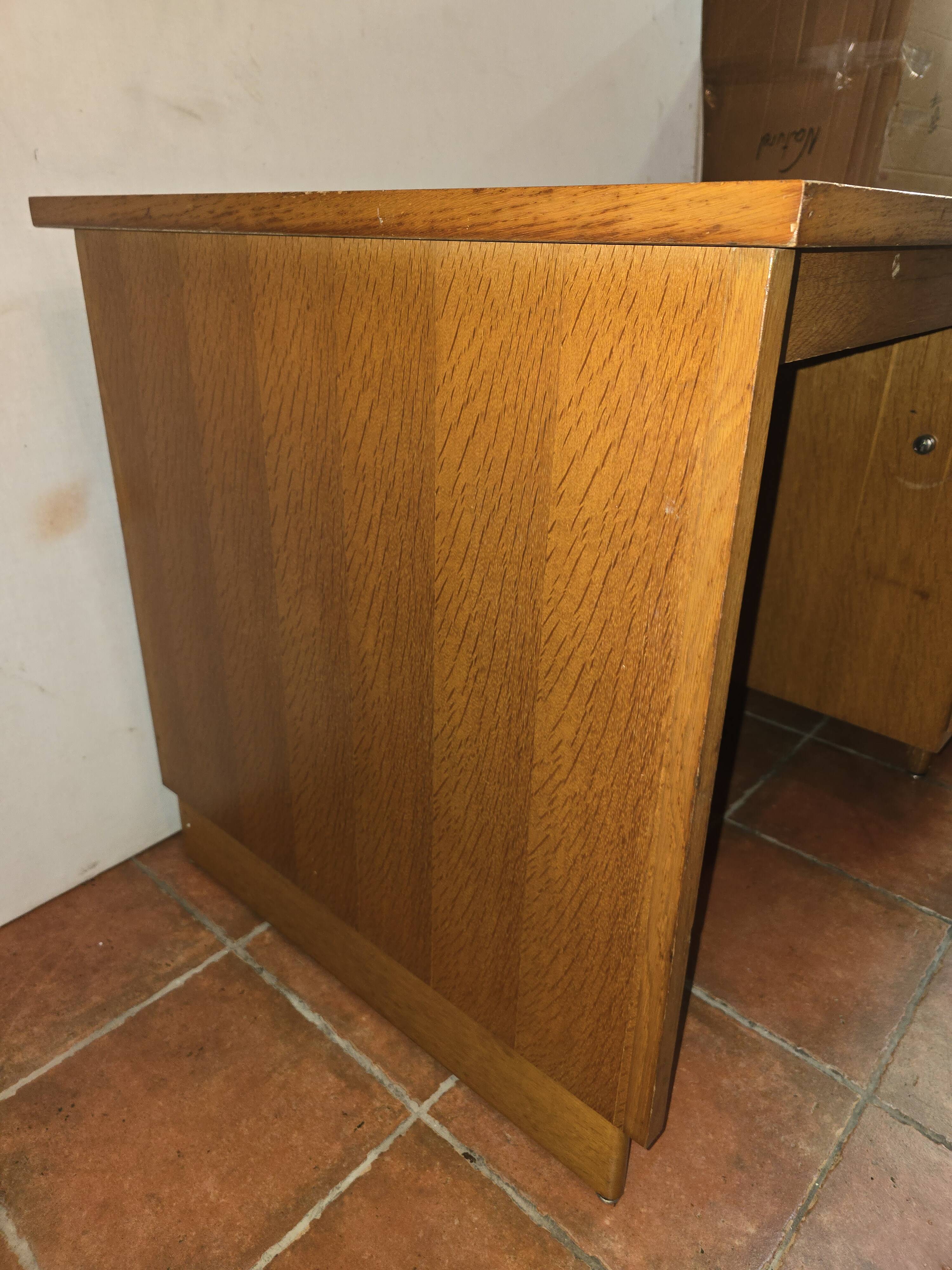 1960s Burwood Oak Desk